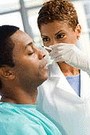 doctor giving botox injections