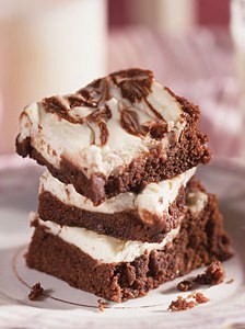 fudgy cream cheese brownie