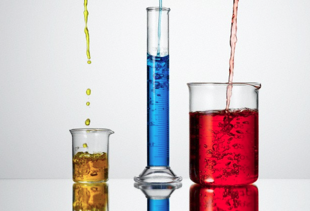 chemicals in tube