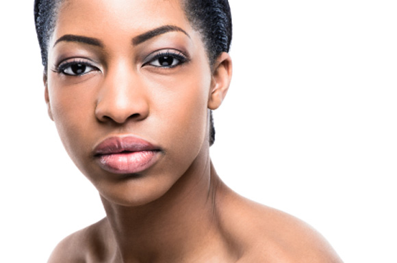 Bald black girl scalp problem losing hair
