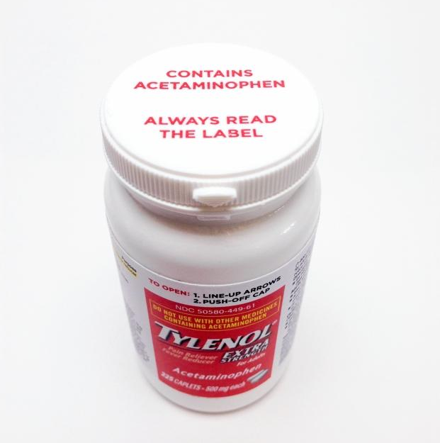 Tylenol bottle