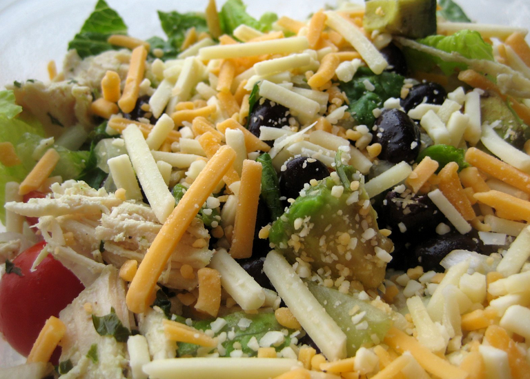 Chicken taco salad