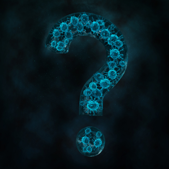 hologram question mark