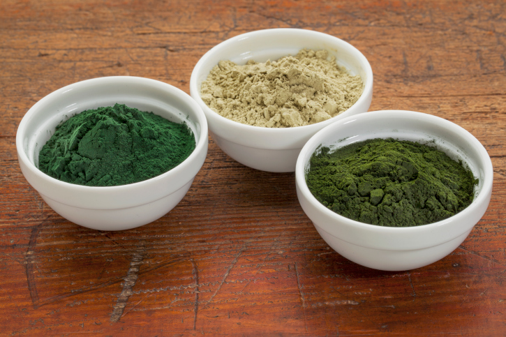 chlorella spirulina kelp