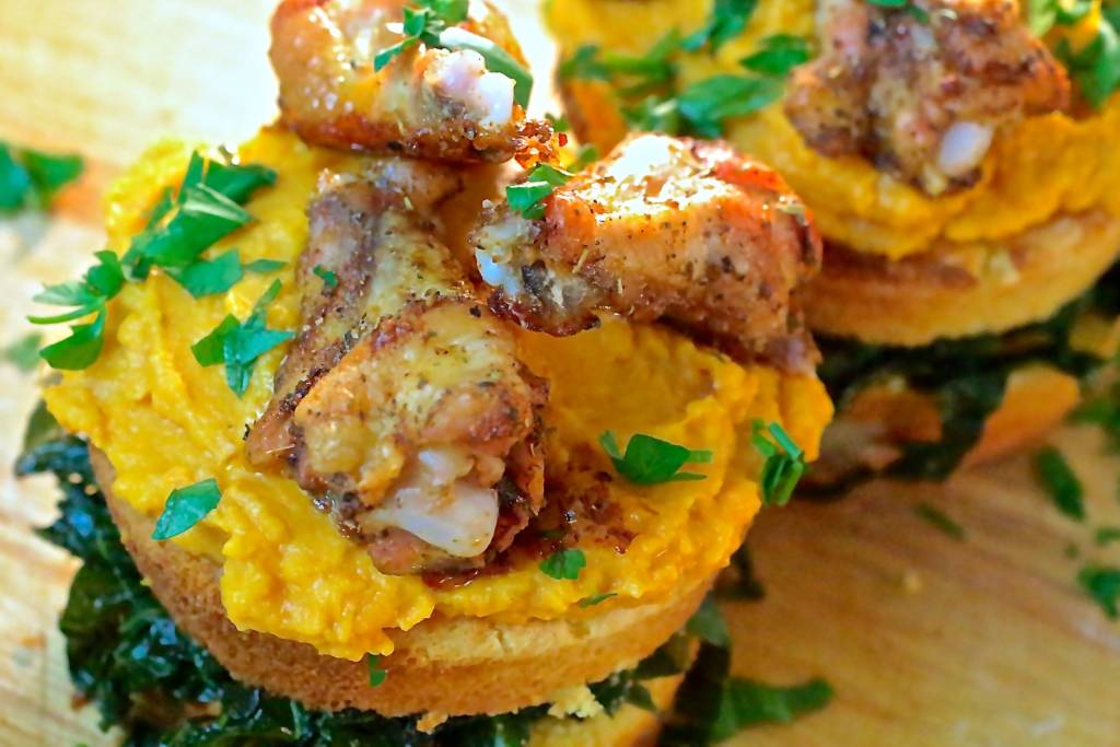 collard green and cornbread cake