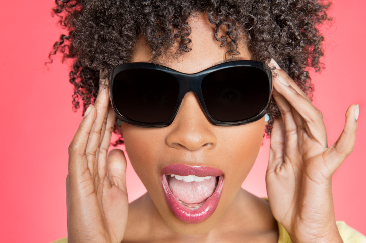 woman in sunglasses