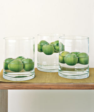 green apples