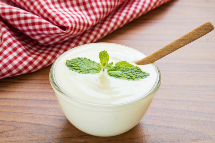 yogurt in bowl