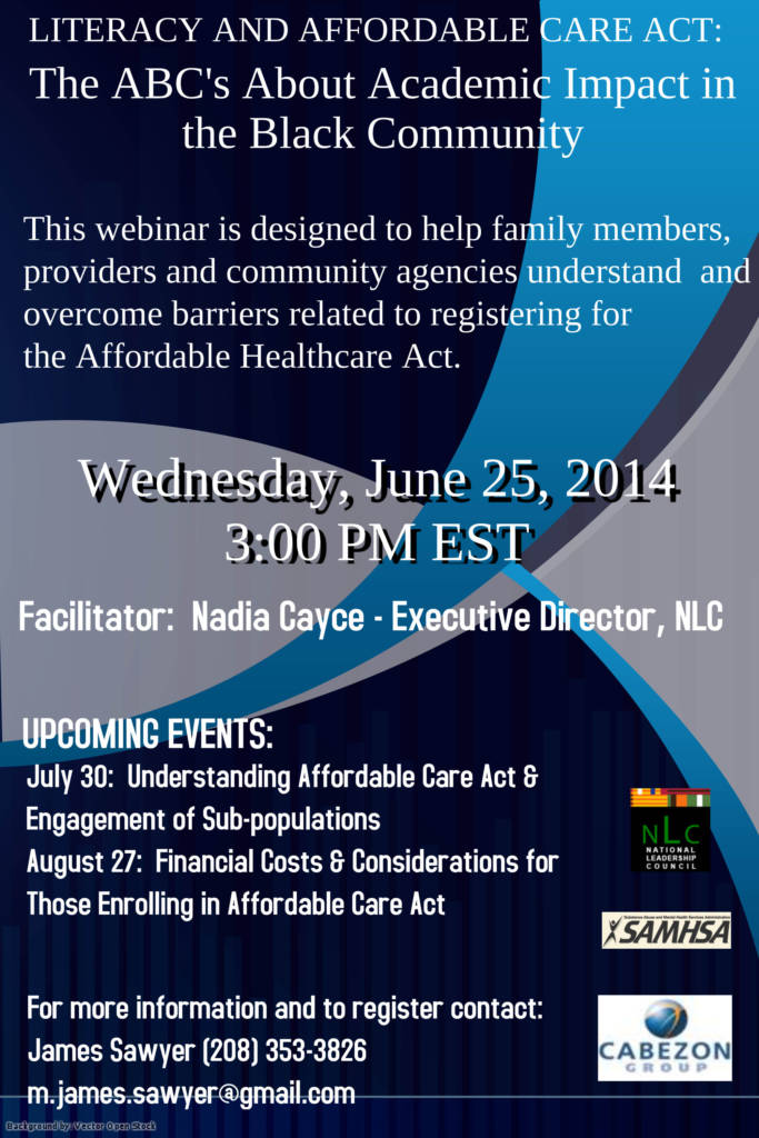 ObamaCare webinar flyer
