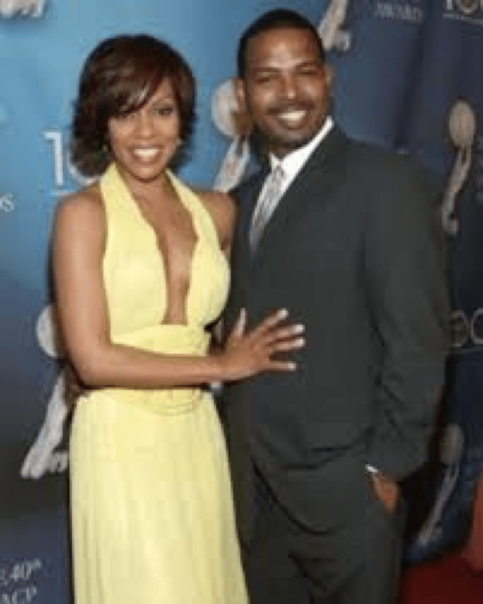 wendy raquel robinson with her husband