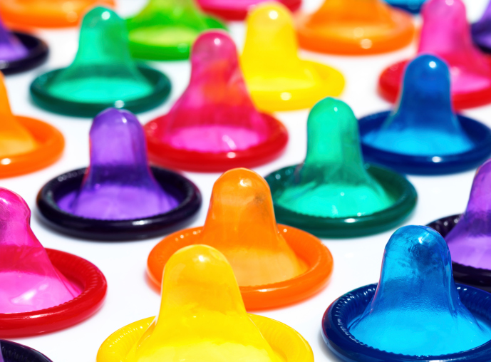 more colorful condoms