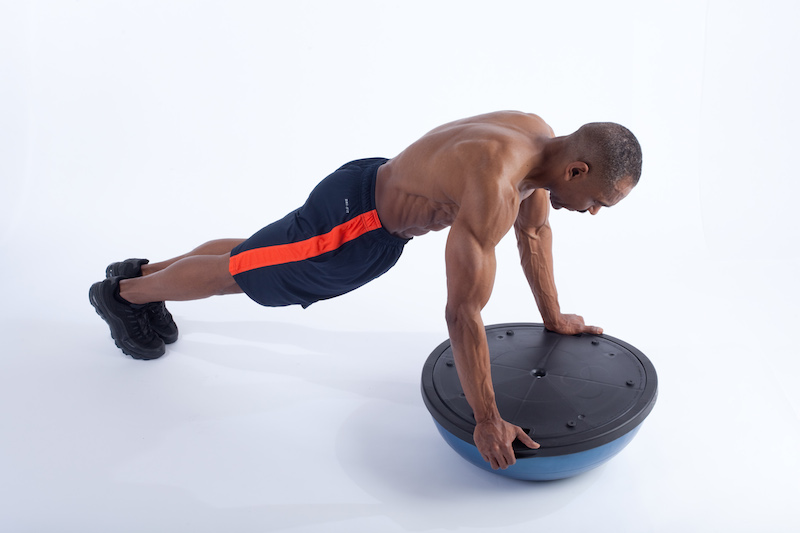 bosu push up 2