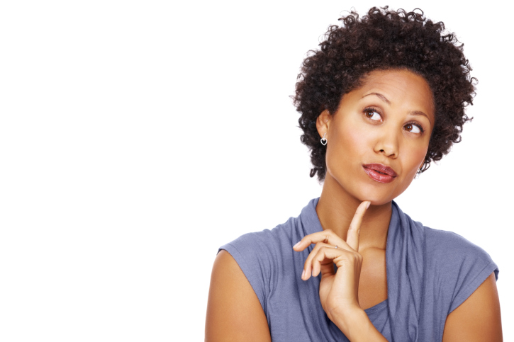 woman thoughtful