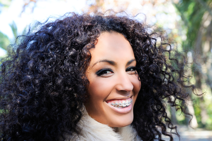 smiling african american woman