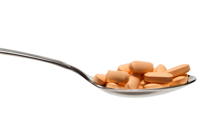spoonful of pills