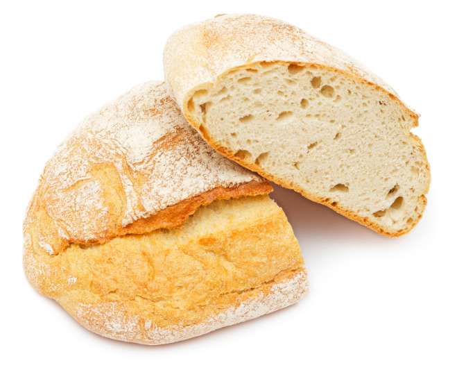 Half of bread