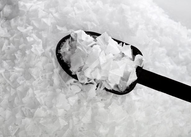 flaked sea salt
