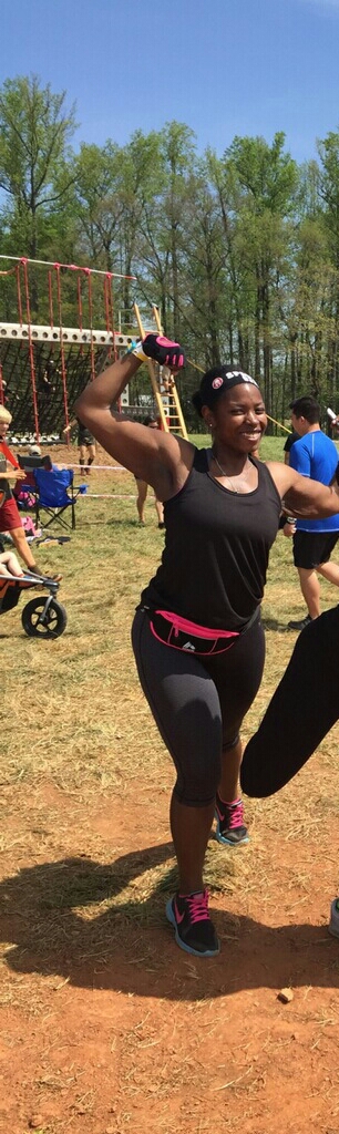 Me 2015 before finishing my first Spartan race!