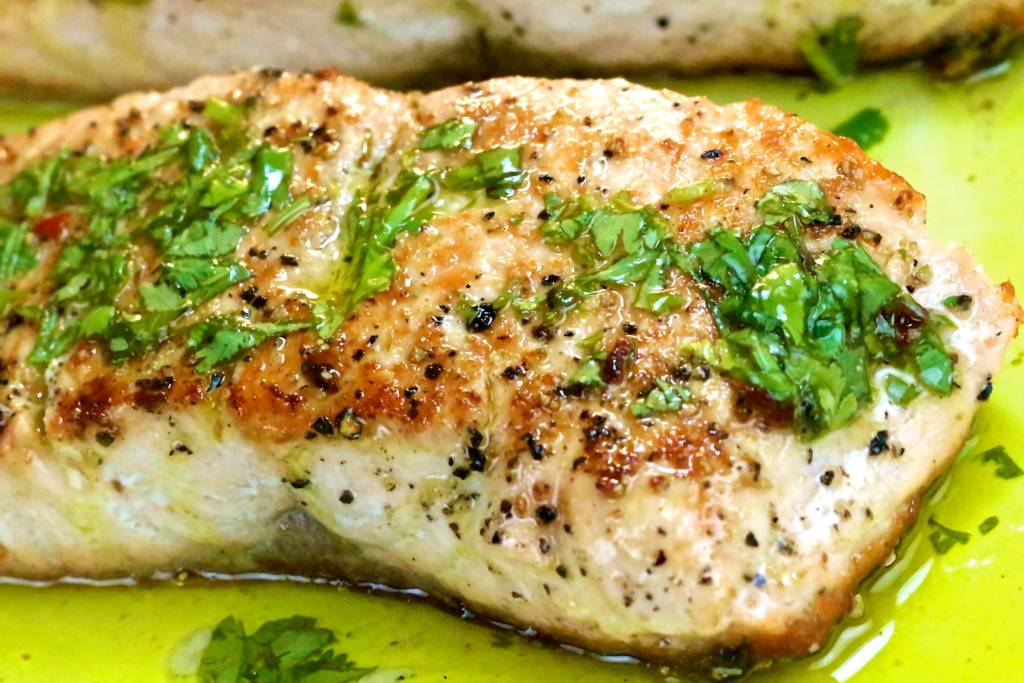 salt & pepper salmon