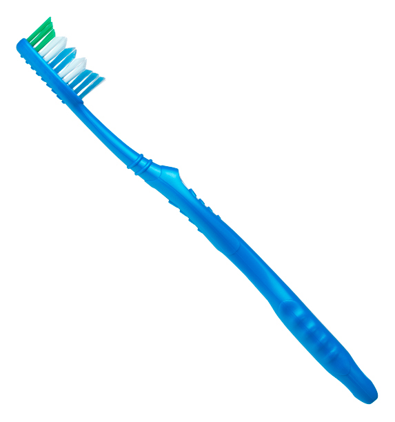 blue toothbrush
