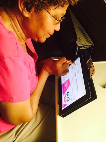 Norma on tablet