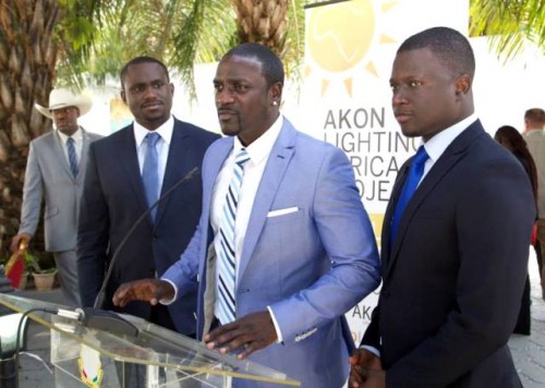 akon lighting africa