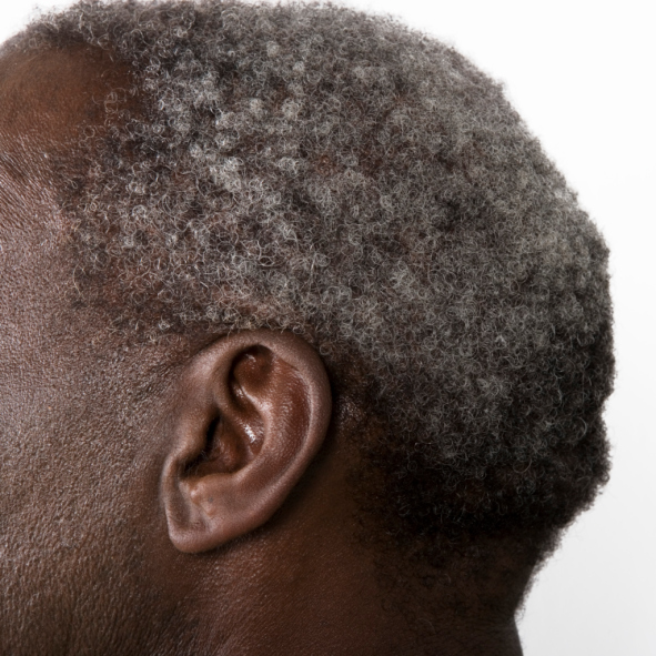 Grayhaired Mature Man