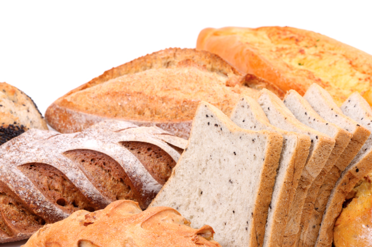 assorted loaves of bread
