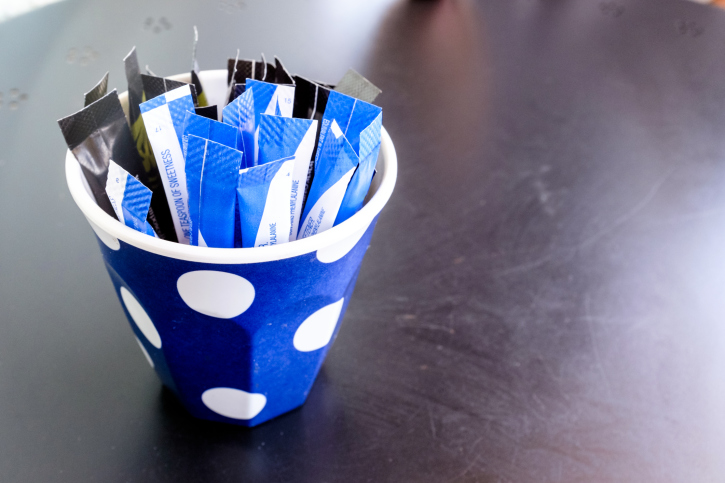 Sachets of Artificial Sweetener