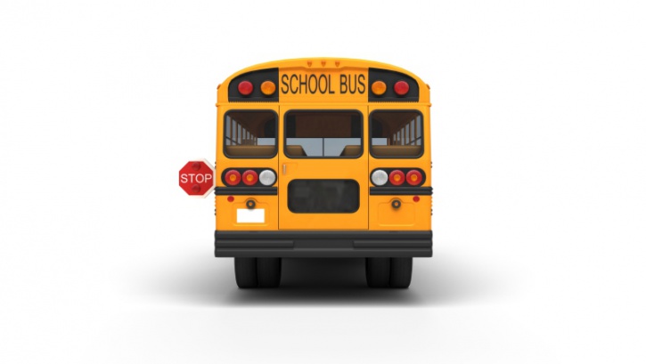 school bus rear