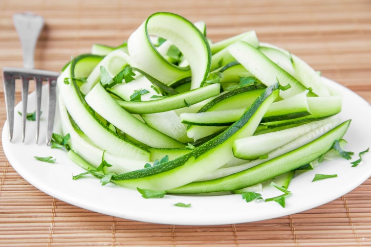 zucchini ribbon salad