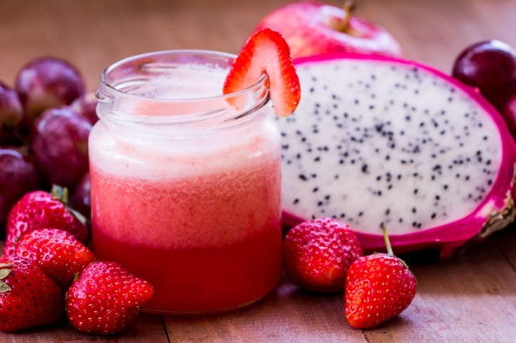 Pitaya berry juice