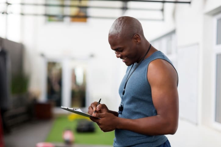 man personal trainer