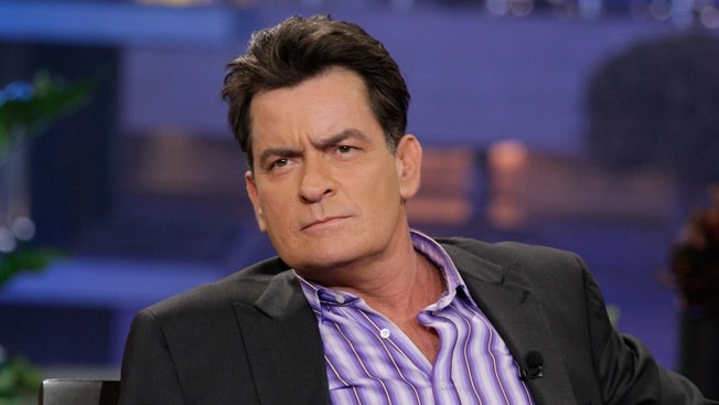 hiv positive charlie sheen