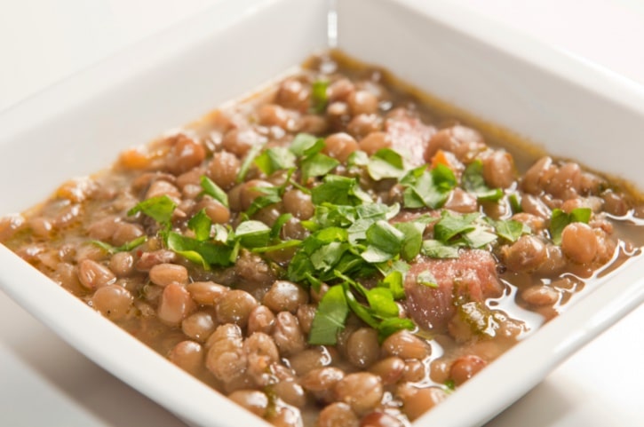 bowl of lentils