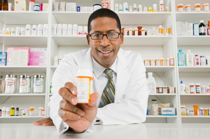 man pharmacist