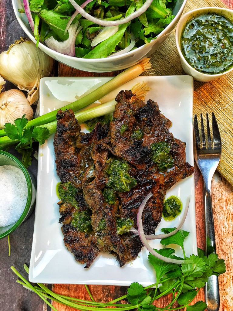 argentenian steak salad
