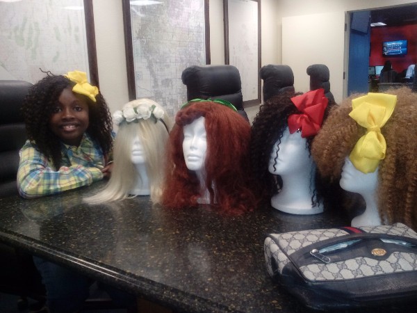 Lauren LaRay cancer wigs