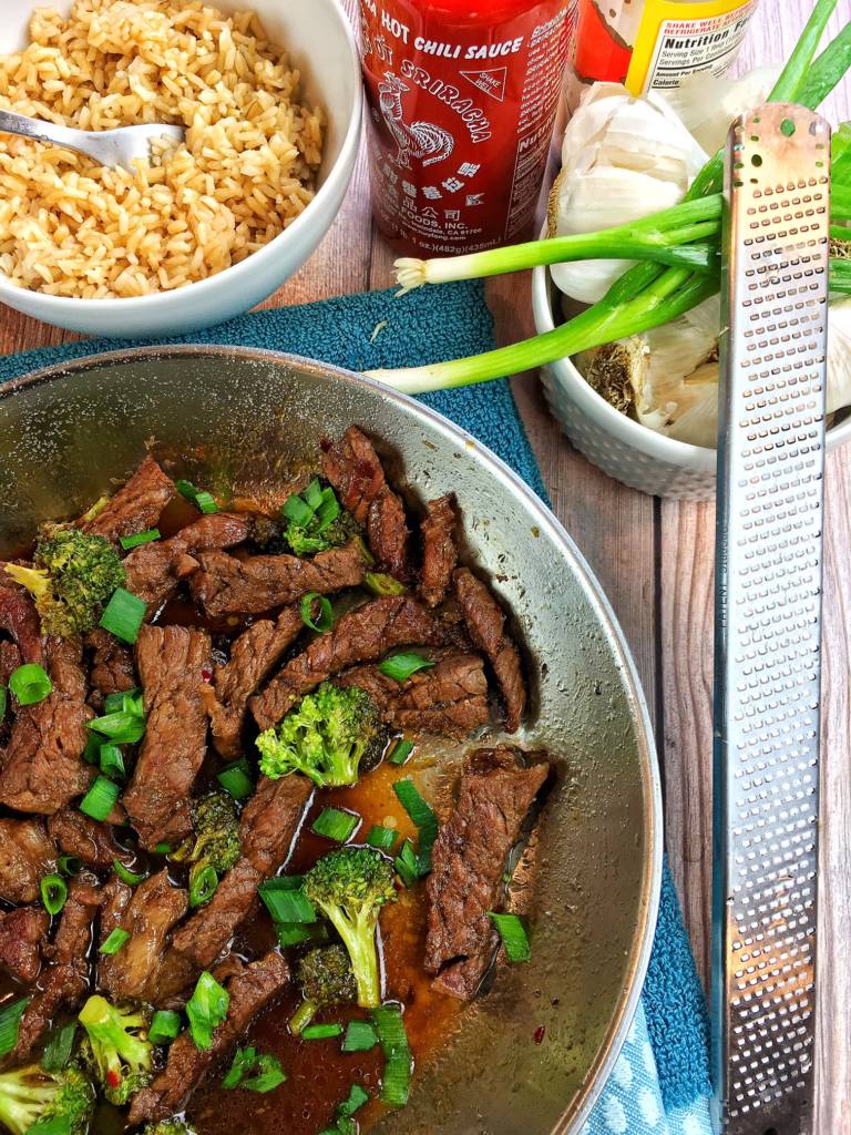 mongolian beef broccoli