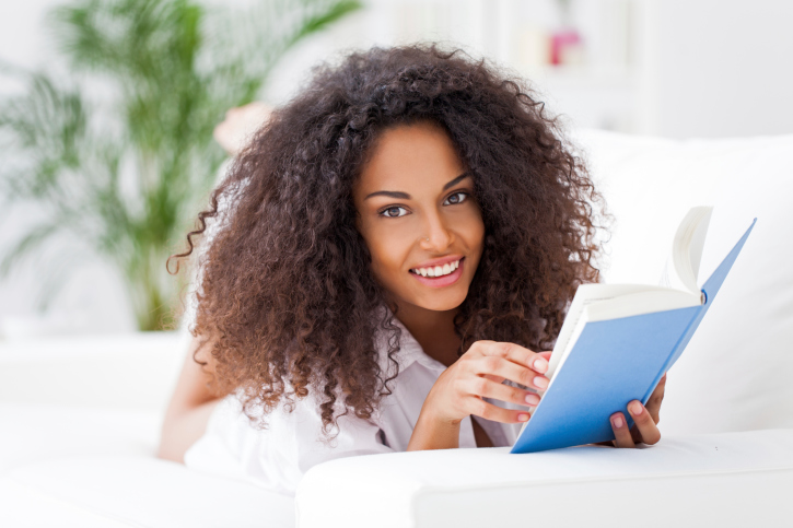 Woman Reading a Book