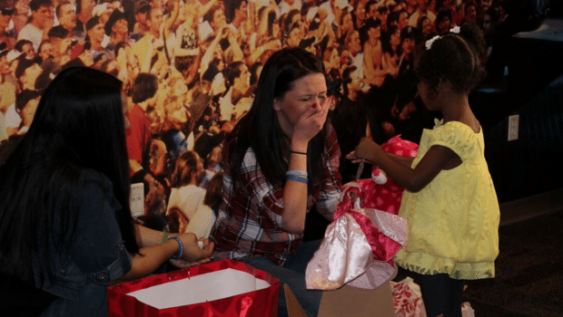 mother hears sons heart in donor recipient