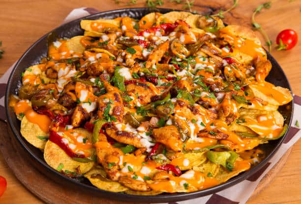 chicken nachos