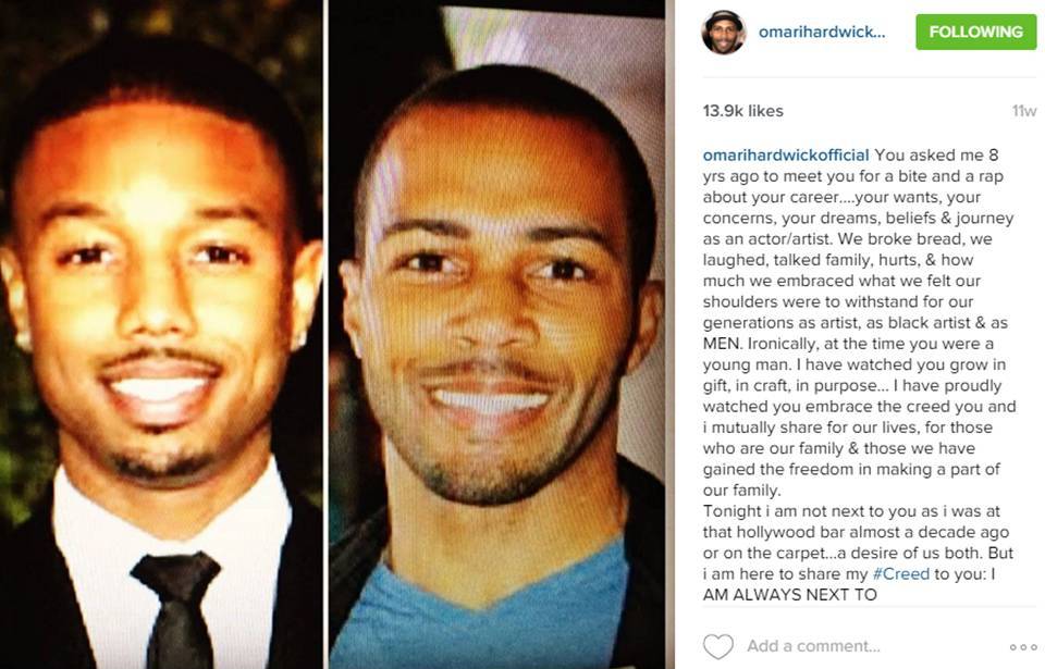 Omari hardwick michael b jordan