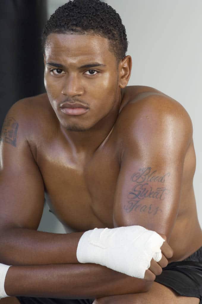 Young Athlete with Tattoos