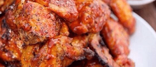 honey apricot bbq wings
