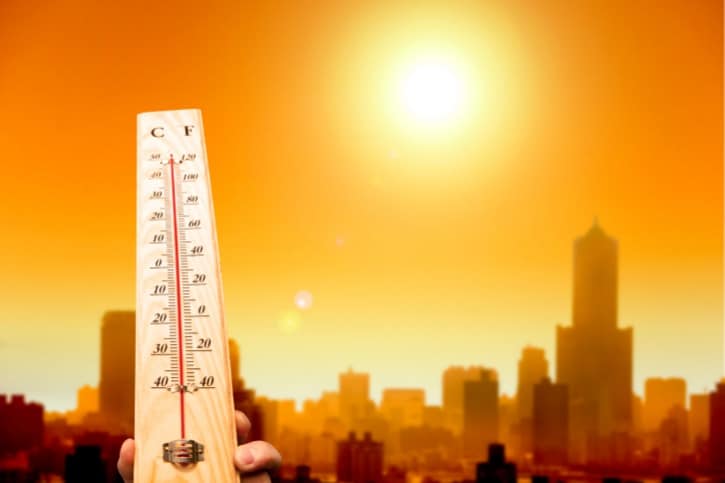 heatwave in city