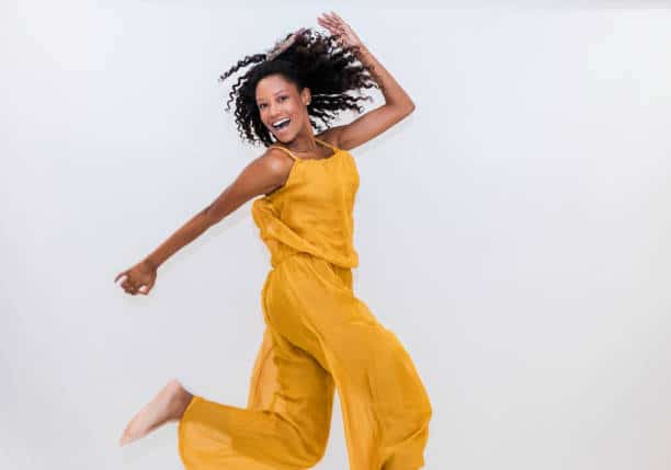 Happy Black Woman