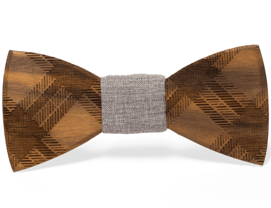 wooden bowtie