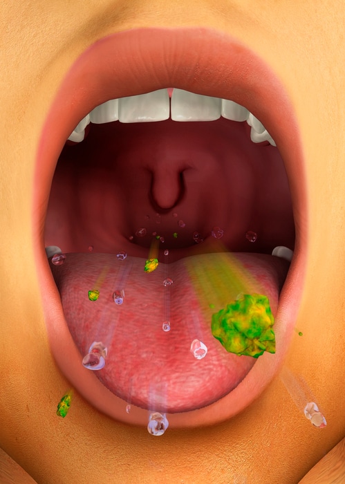 drool while sleep