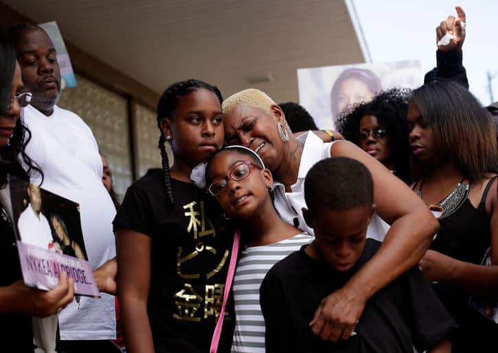 vigil for Nykea Aldridge